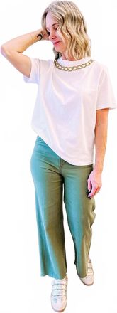 Exquise Harmony Tee Shirt In White