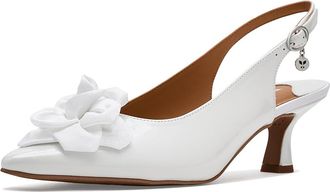 J. Rene&eacute; Kendry Womens Shoes White : 10.5 W (C), Synthetic