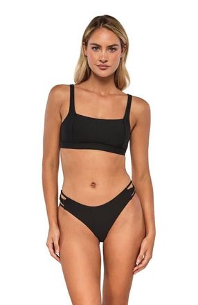 Swim Systems Saylor Hipster Bikini Swim Bottoms in Black at Nordstrom, Size X-Small