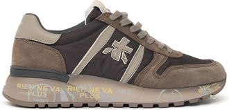 Premiata Lander 8410 Brown Suede Sneakers