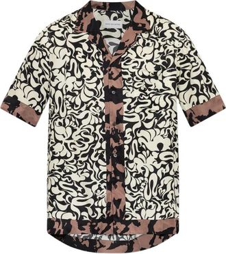Dries Van Noten Carltone Short Sleeves Print Shirt