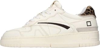 D.A.T.E. Torneo Pure Pop - Dames - Sneakers - Wit - 40 EU - Katoen - Schoenen