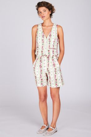 Rachel Antonoff Kokomo Short in Bellflower Stripe at Nordstrom, Size 14