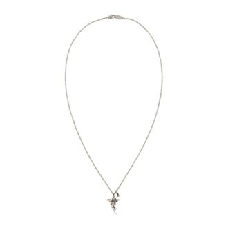 Vivienne Westwood Collana con Ciondolo Putti - - Accessories - Donna - Bianco - ONE SIZE
