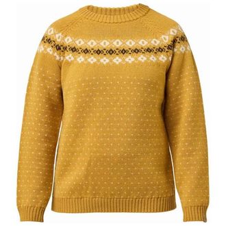Ivanhoe of Sweden Sire Crewneck Wollpullover f&uuml;r Damen | gelb