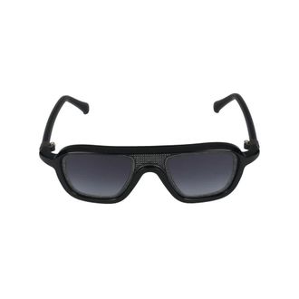 Yohji Yamamoto Sunglasses, unisex, Black, Size: 45 MM Sun502 C01 Sunglasses