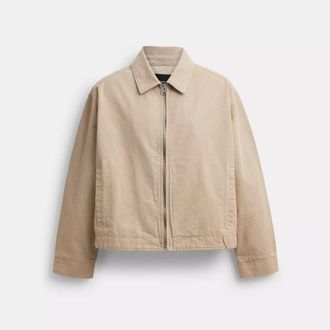 Coach Zip Up Blouson Jacket