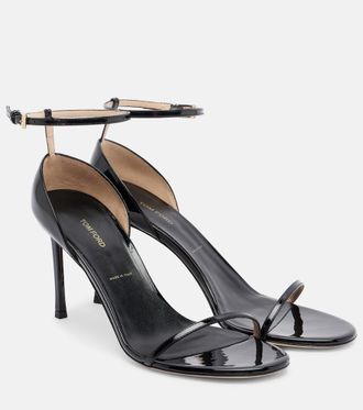Tom Ford Sandali Vertigo in pelle verniciata