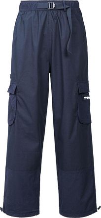 adidas Mens adidas originals Solid Color Big Pocket Straight Sports Pants/Trousers/Joggers Navy Blue H09105