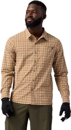 Backcountry Slickrock Long-Sleeve Button-Up Jersey - Mens in Starfish Dropout Plaid at Nordstrom, Size Xx-Large