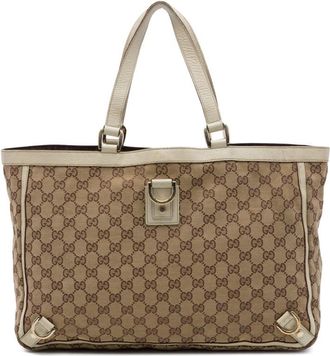Gucci Pre-owned Gucci GG Canvas Abbey D Ring Tote Ladies NG7Q3XAOC0JXEDEH