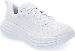 Hoka One One Bondi 8 Running Shoe in White /White at Nordstrom Rack, Size 12