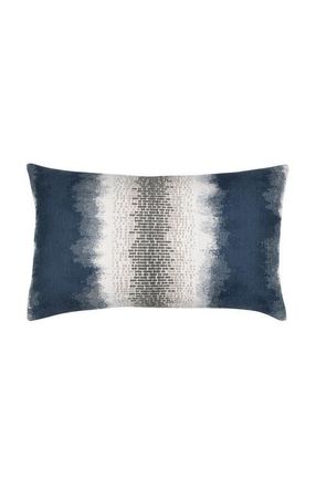 Elaine Smith Resilience with chenille accents Indoor & Outdoor Woven Accent Pillow in Indigo at Nordstrom, Size 12X20