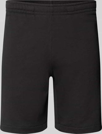 Lacoste Regular Fit Sweatshorts aus reiner Baumwolle in Black, Gr&ouml;&szlig;e XXXL