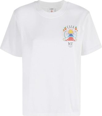 Casablanca Tennis Club Icon Printed Tshirt