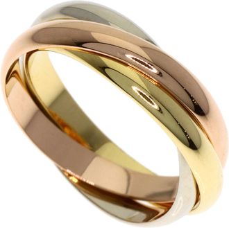 Cartier Trinity Yellow Gold (18K) Pink Gold (18K) White Gold (18K) Band Ring (Pre-Owned)