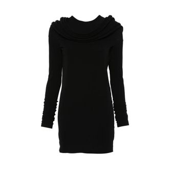 Junya Watanabe Dames, Tops, Zwart, Maat: M Leer