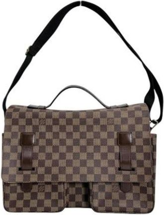 Louis Vuitton Pre-owned Handbags, female, Brown, Size: ONE SIZE Pre-owned Canvas louis-vuitton-bags