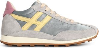 Hogan Hellblaue Hogan-Sneaker H699 aus Lear-Mischgewebe