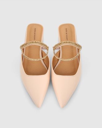 Belle & Bloom On The Go Leather Flat