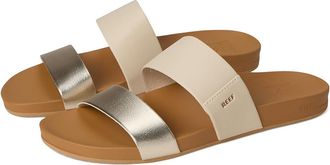 Reef Cushion Vista Womens Sandals Vintage/Gold : 11 B - Medium, Faux Leather