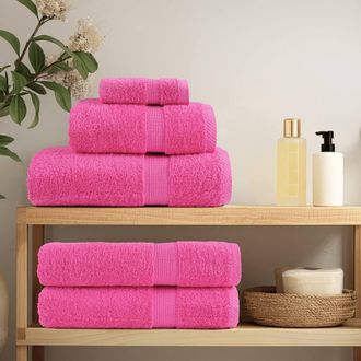 Berkfield Home Premium Towels SOLUND 10 pcs Pink 100x200 cm 600 gsm