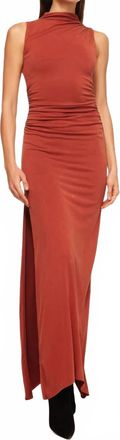 Misa Athena Dress In Brick