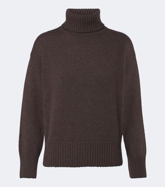 Eleventy Jersey de cuello alto de cachemir