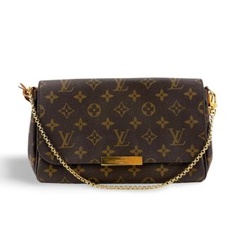Louis Vuitton Favorite Monogram Canvas Brown Canvas Handbag (Pre-Owned)