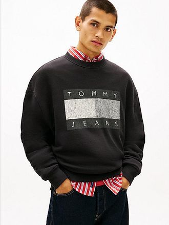 Tommy Hilfiger 90s Tonal Flag Badge Sweatshirt