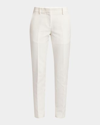 Tom Ford Waffle Slim-Leg Cigarette Trousers