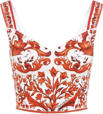 Dolce & Gabbana Donna, Top, Arancione, M, new