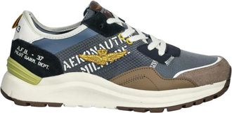 Aeronautica Schoenen, Heren, Veelkleurig, 41 EU, Leer, Panelled Sneakers