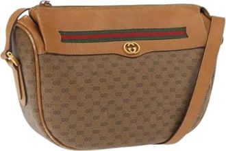 Gucci Pre-owned Cross Body Bags, female, Beige, Size: ONE SIZE Pre-owned Vintage Crossbody Bag