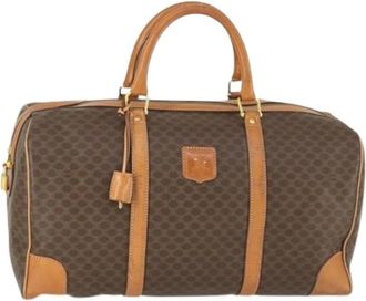 Celine Pre-owned Weekend Bags, female, Brown, Size: ONE SIZE Pre-owned Vintage Weekend Bag