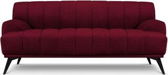 CXL by Christian Lacroix Sofá 2 plazas de terciopelo granate