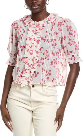 Cabi Printed Cherish Top