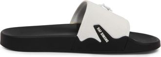 Raf Simons Astra White Runner Slippers - Heren - Sandalen - Wit - 40 EU - Schoenen