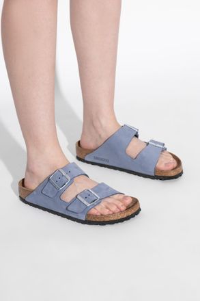 Birkenstock Slides Arizona BS, Womens, Blue