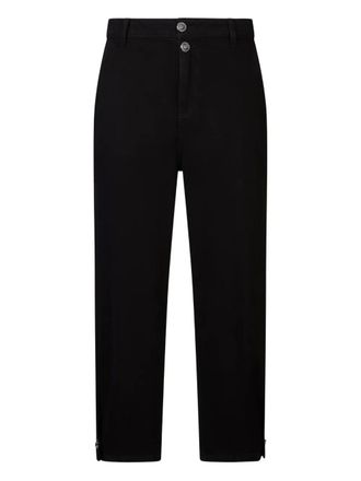 Liu Jo cropped jeans - women - Cotton - 27 - Black