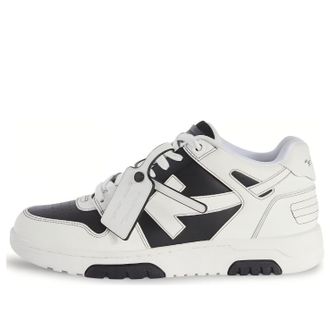 Off-white Out Of Office OOO Low Tops Black White OMIA189S24LEA0041001