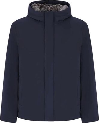 Suns Heren, Jassen, Blauw, Maat: 2XL Poliester