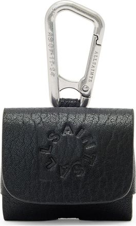 AllSaints Haven AirPod Case in Black at Nordstrom