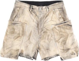 Rick Owens Stefan Cargo Shorts - Heren - Denim shorts - Veelkleurig - W30 - Katoen - Korte Broeken