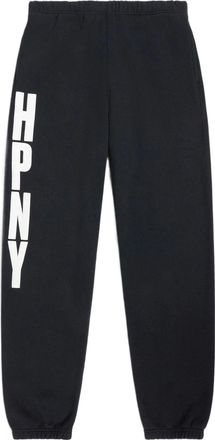 Heron Preston SS23 HPNY Sweat Pants Black White HMCH027C99JER0021001