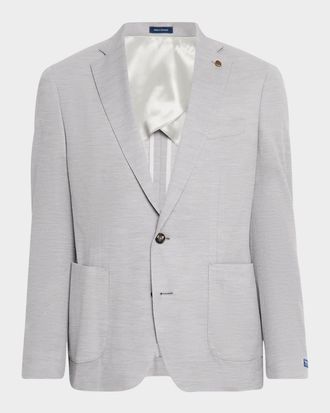 Peter Millar Mens Claremont Wool Knit Sport Coat