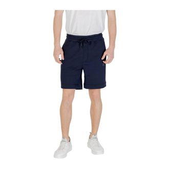 HUGO BOSS Hombre, Pantalones cortos, Azul, Talla: M