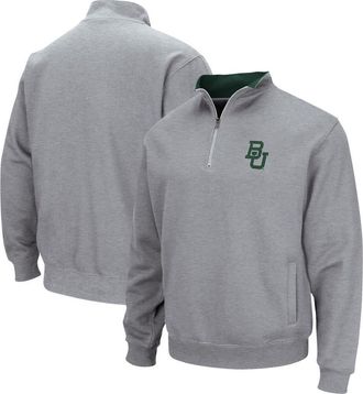 Colosseum Mens Colosseum Heathered Gray Baylor Bears Tortugas Team Logo Quarter-Zip Jacket in Heather Gray at Nordstrom, Size Xx-Large