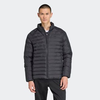 adidas Steppjacke ADIDAS ORIGINALS PADDED COLL JKT, Herren, Gr. XXL, schwarz, Obermaterial: 100% Polyester, Jacken Steppjacke
