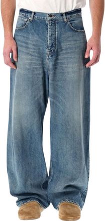 Balenciaga Blue Mid Rise Jeans